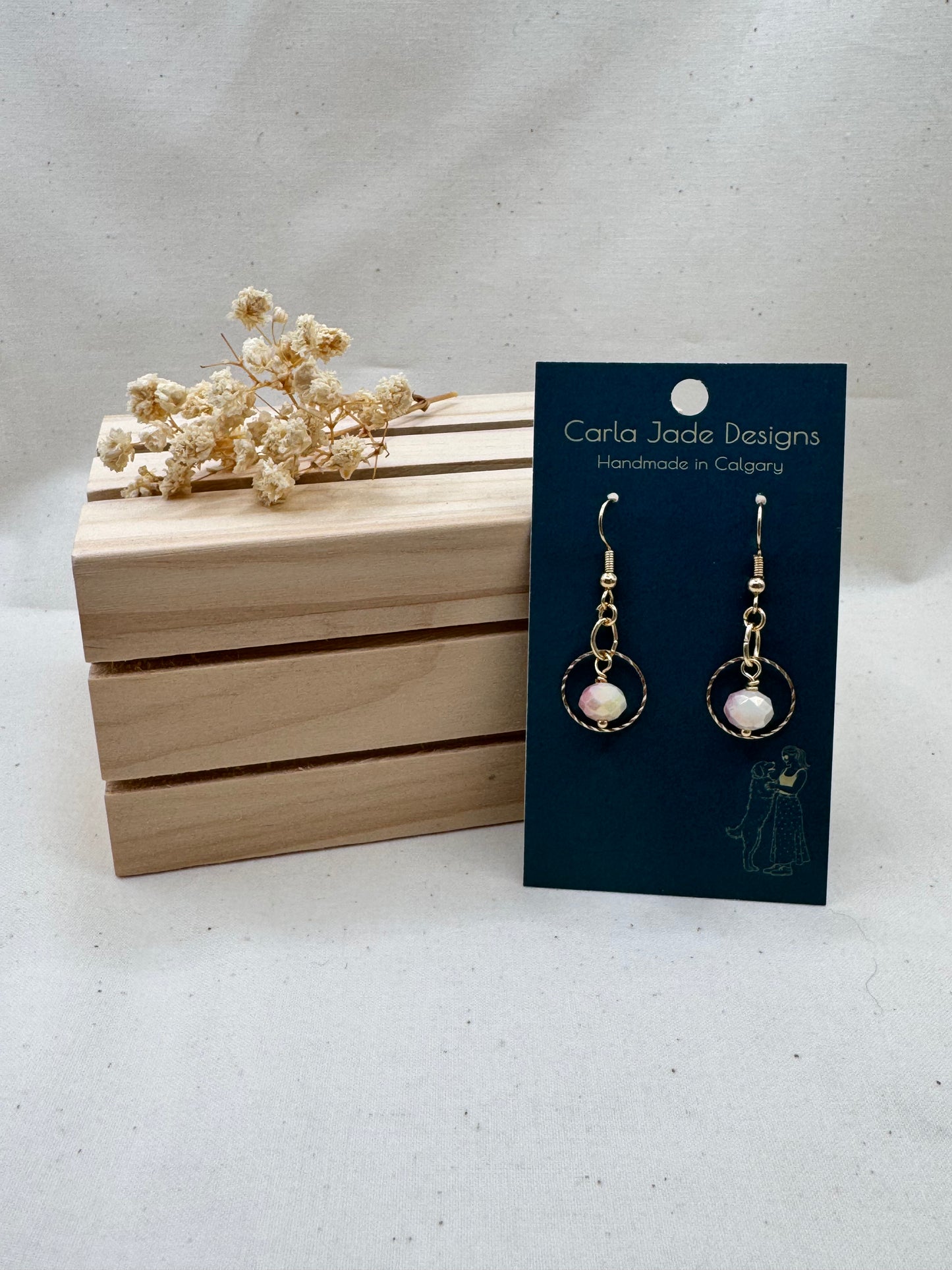 Orbit Earrings - Fairy Floss
