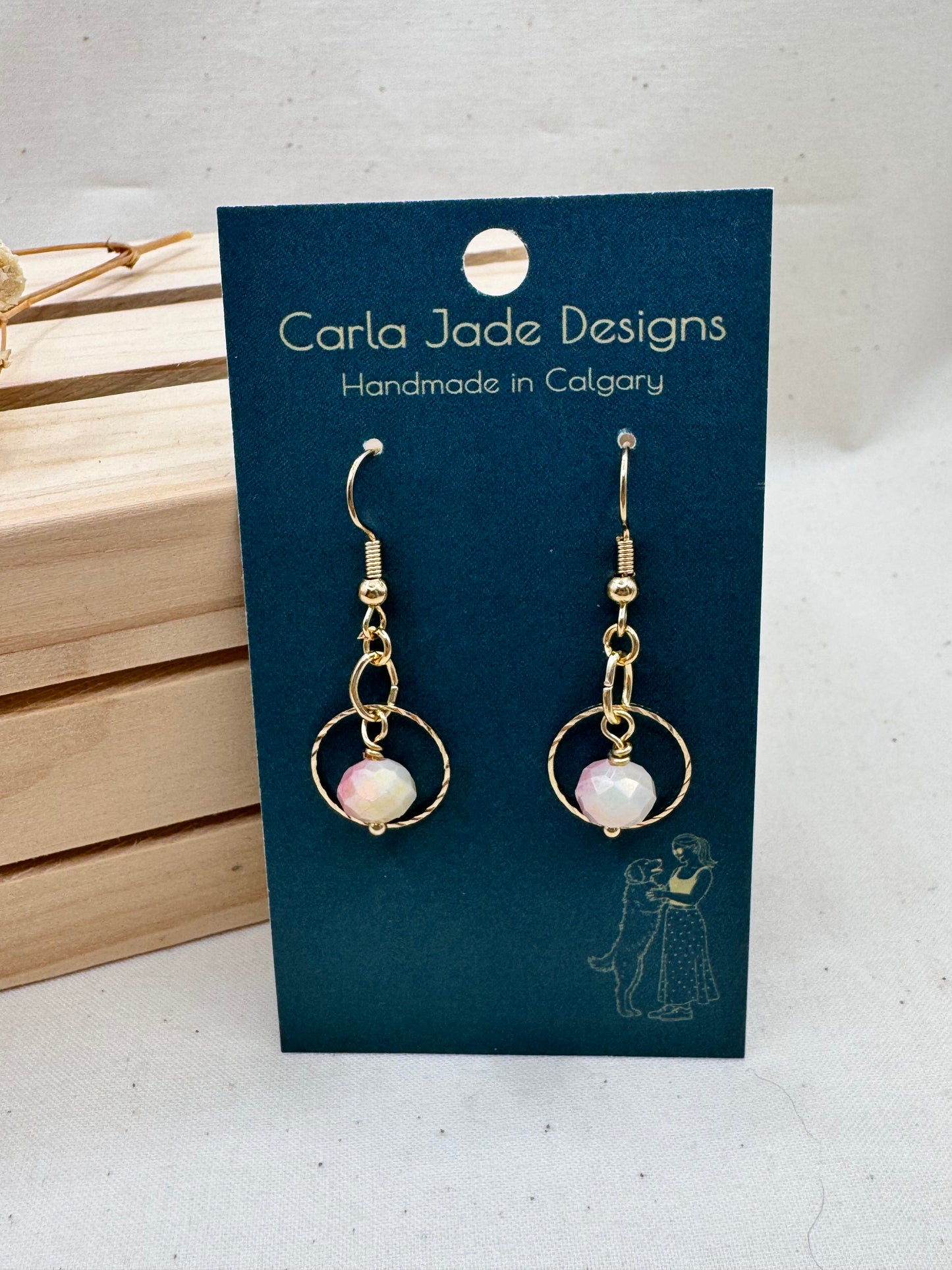 Orbit Earrings - Fairy Floss