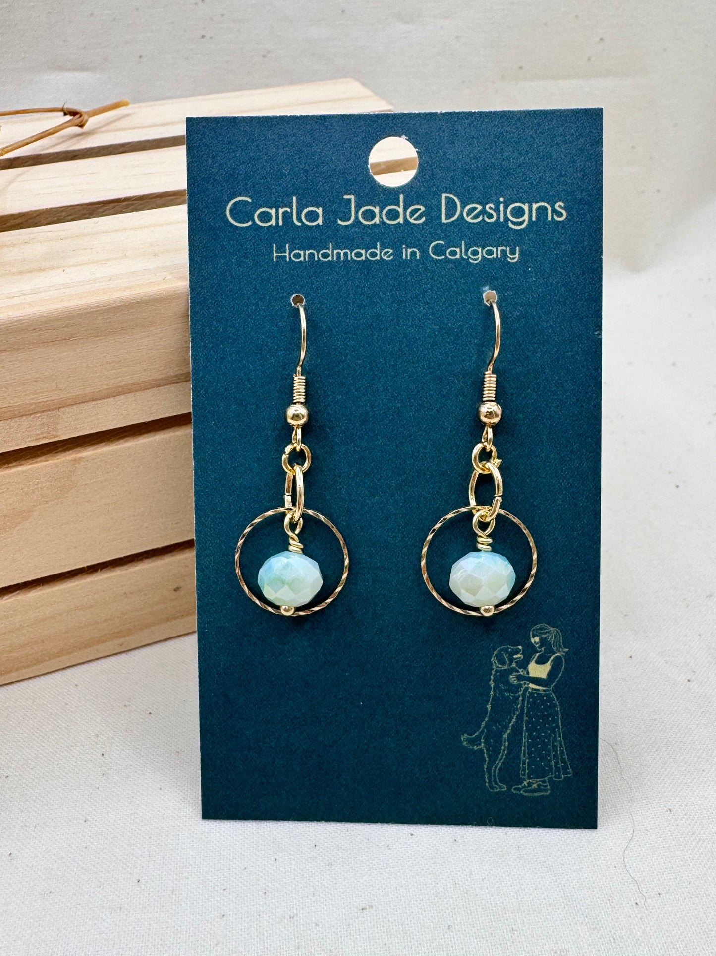 Orbit Earrings - Sugar Cloud