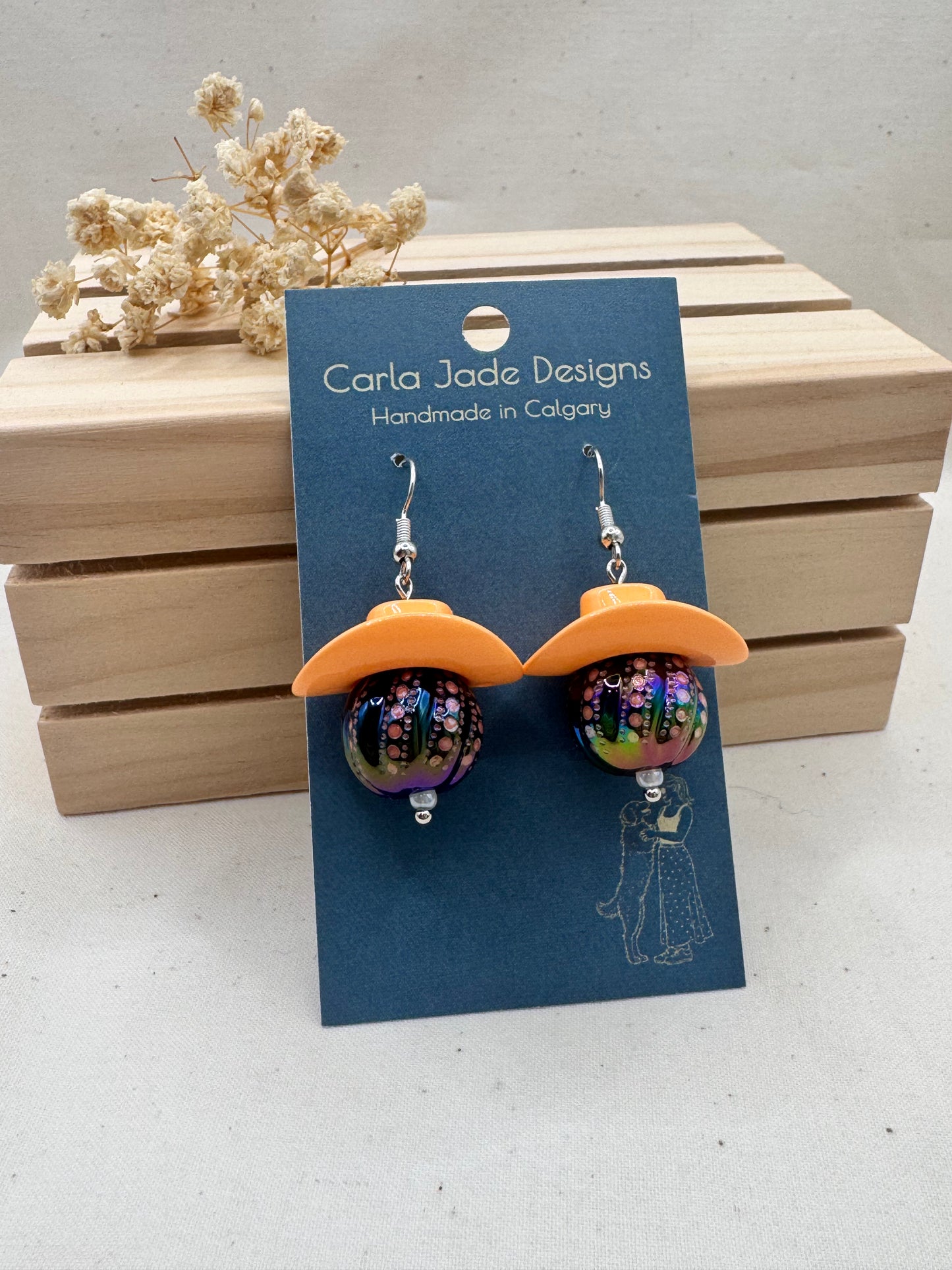 Harvest Rodeo - Earrings -     Wicked Nights