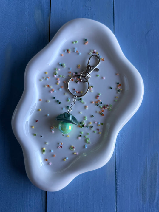 Key Ring - Disco Cowboy - D Green