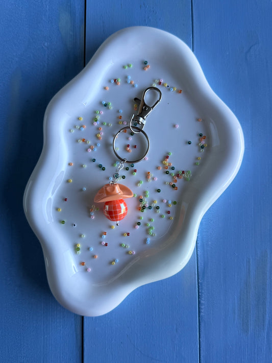 Key Ring - Disco Cowboy - Orange