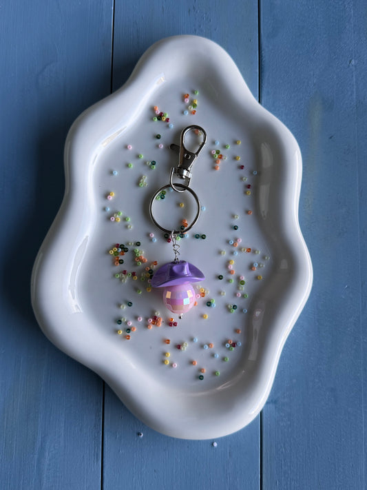 Key Ring - Disco Cowboy - Purple & Pink