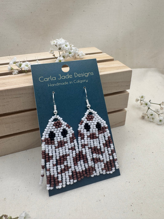 Cowboy Ghost Earrings