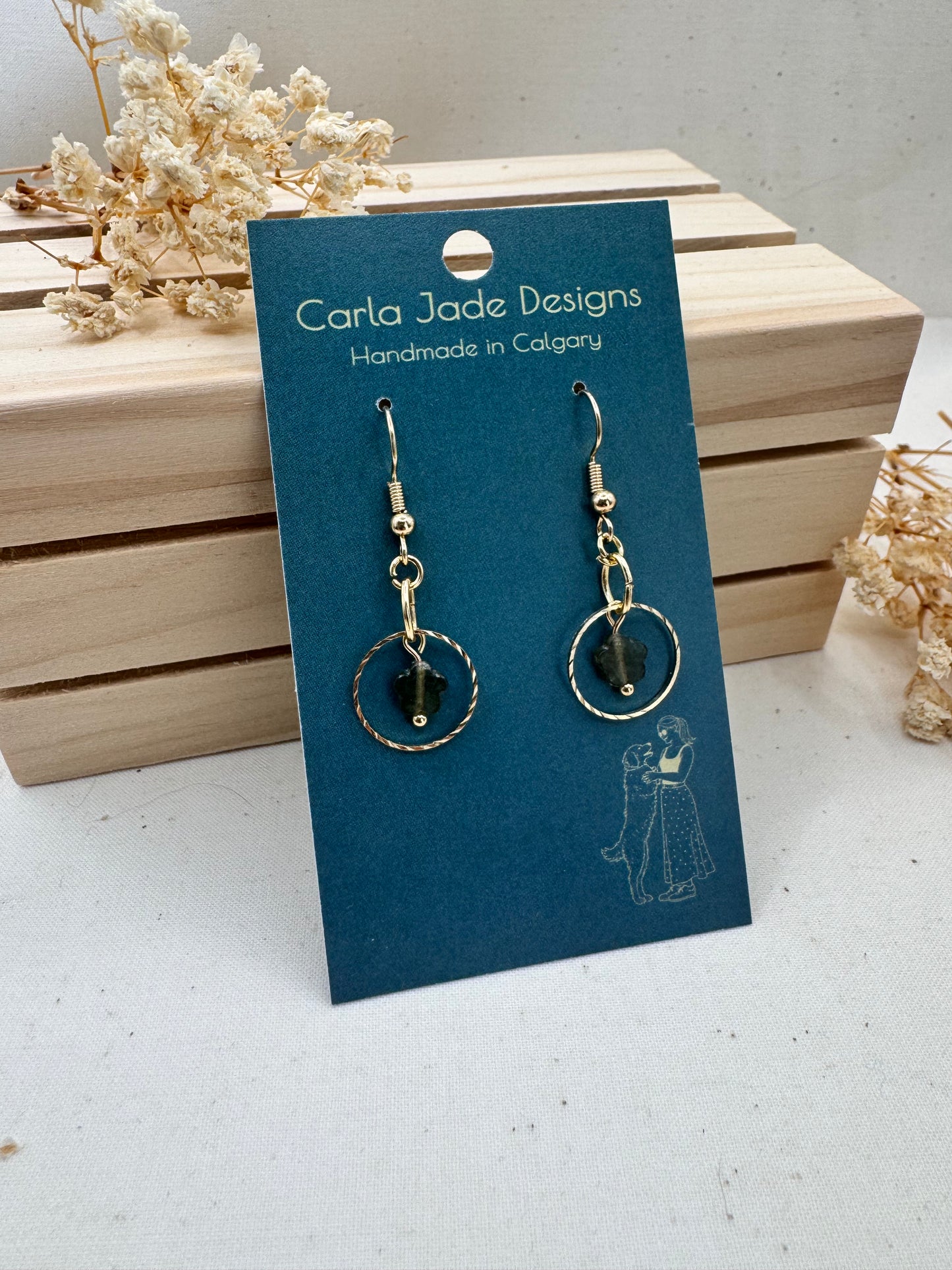 Orbit Earrings - Lunar Bloom
