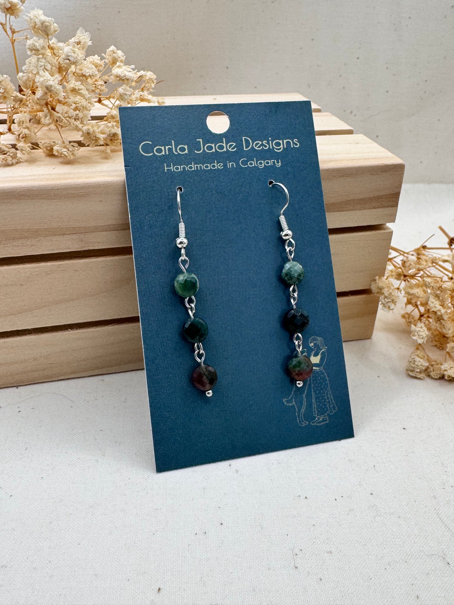 Cascade Earrings - Juniper
