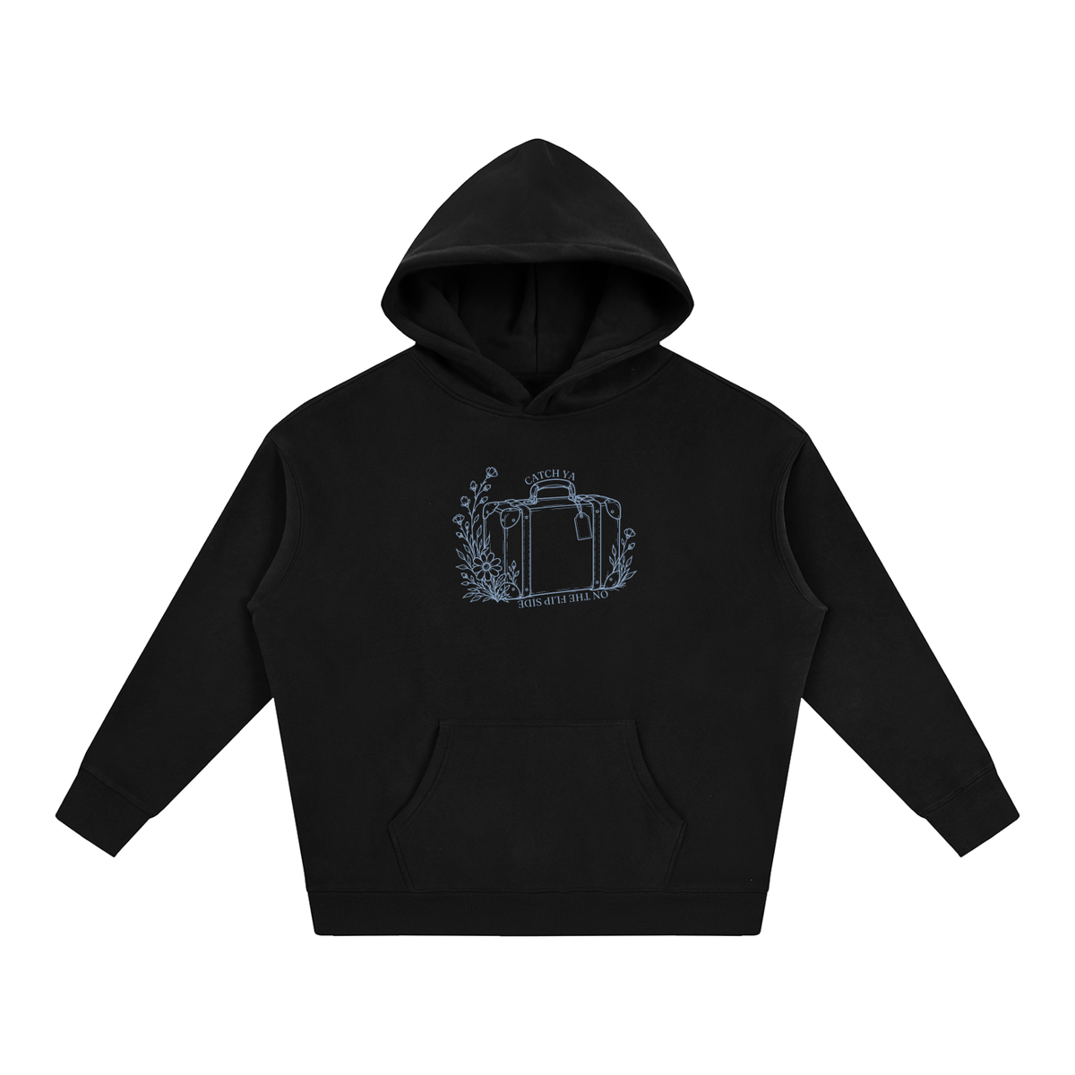 Catch Ya on the Flip Side | Hoodie | Powder Blue