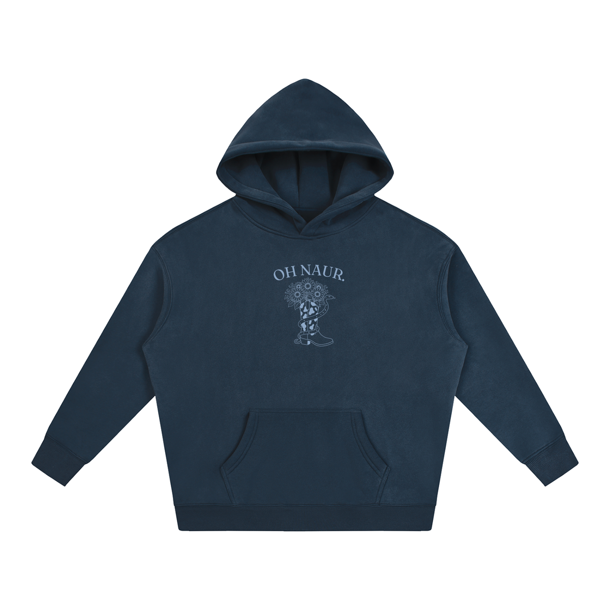 Oh Naur | Hoodie | Powder Blue