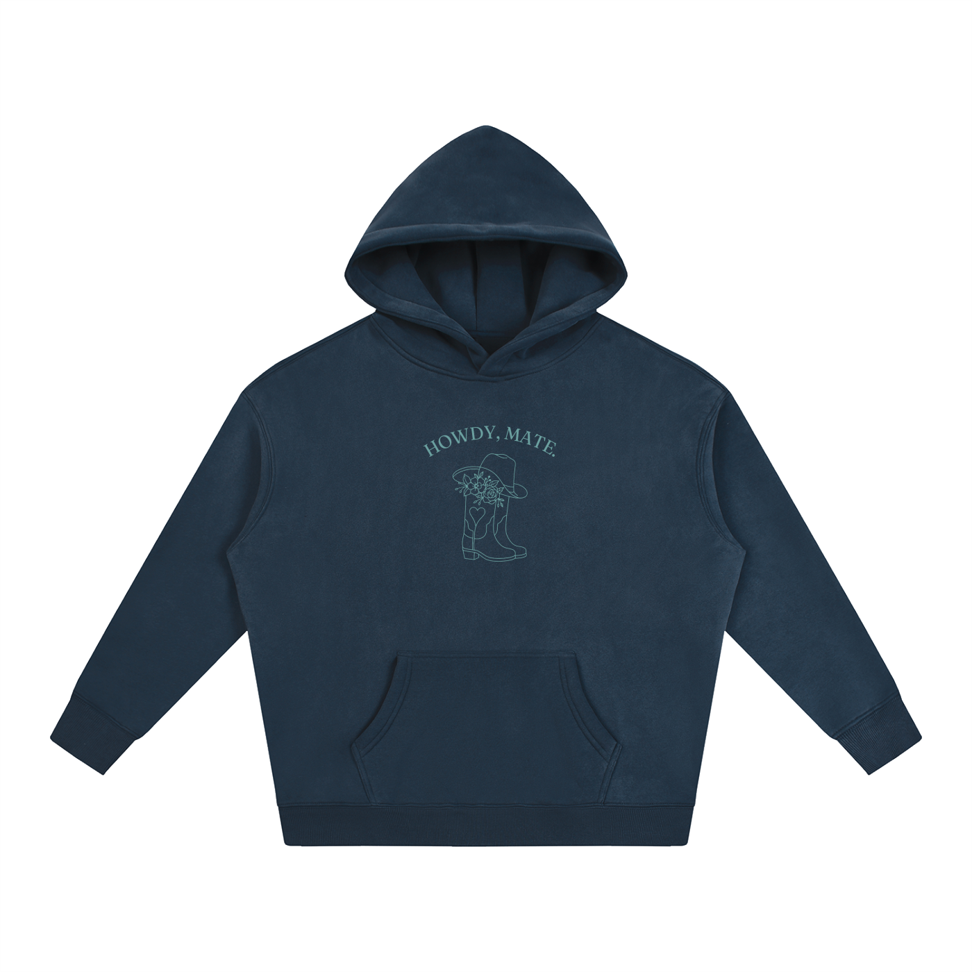 Howdy, Mate | Hoodie | Lagoon