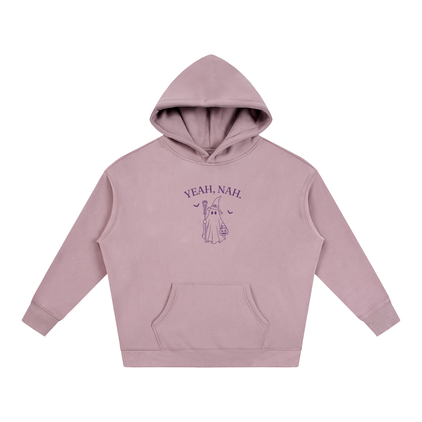 Yeah, Nah Hoodie - Plum