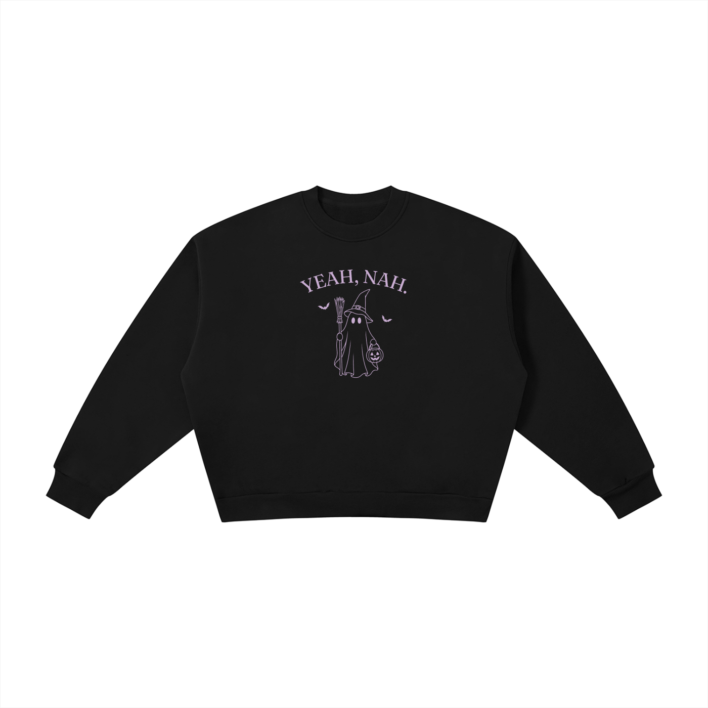 Yeah, Nah | Ladies Crewneck | Lilac