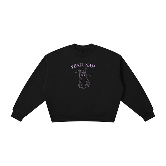 Yeah, Nah | Ladies Crewneck | Lilac