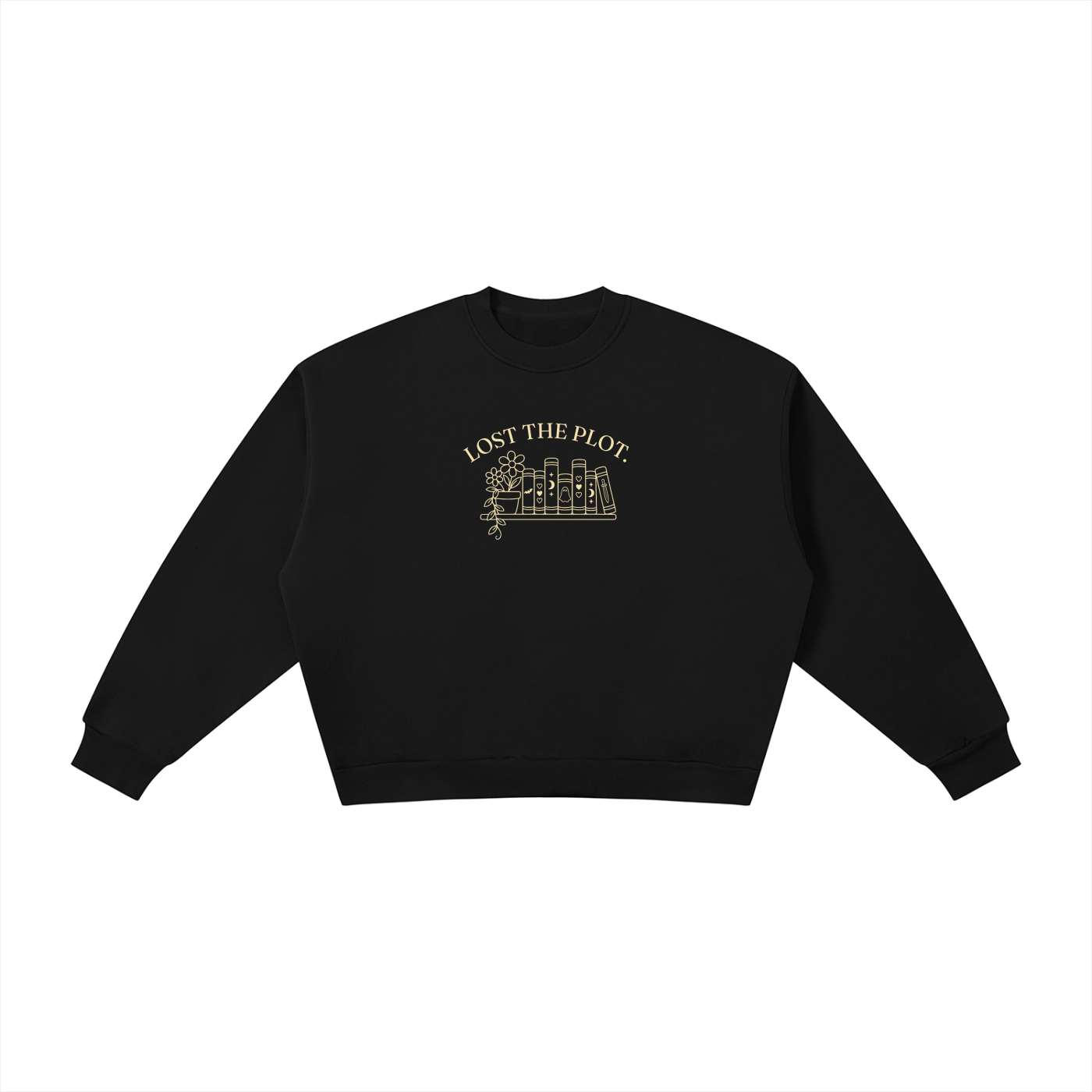 Lost the Plot | Ladies’ Oversized Crewneck | Buttercream