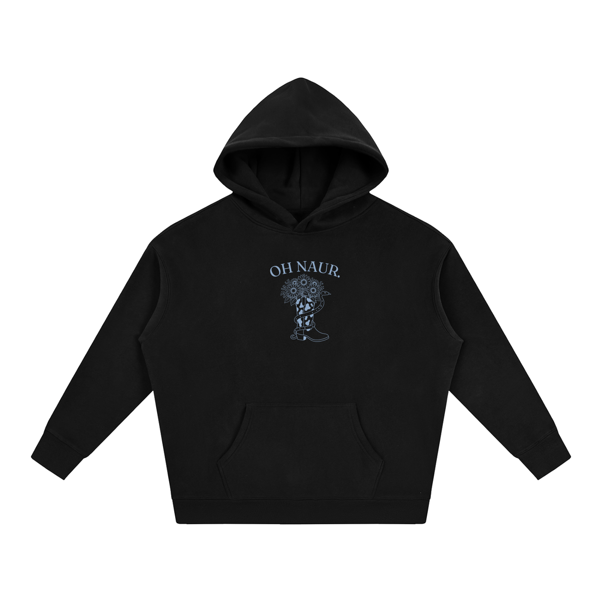 Oh Naur | Hoodie | Powder Blue