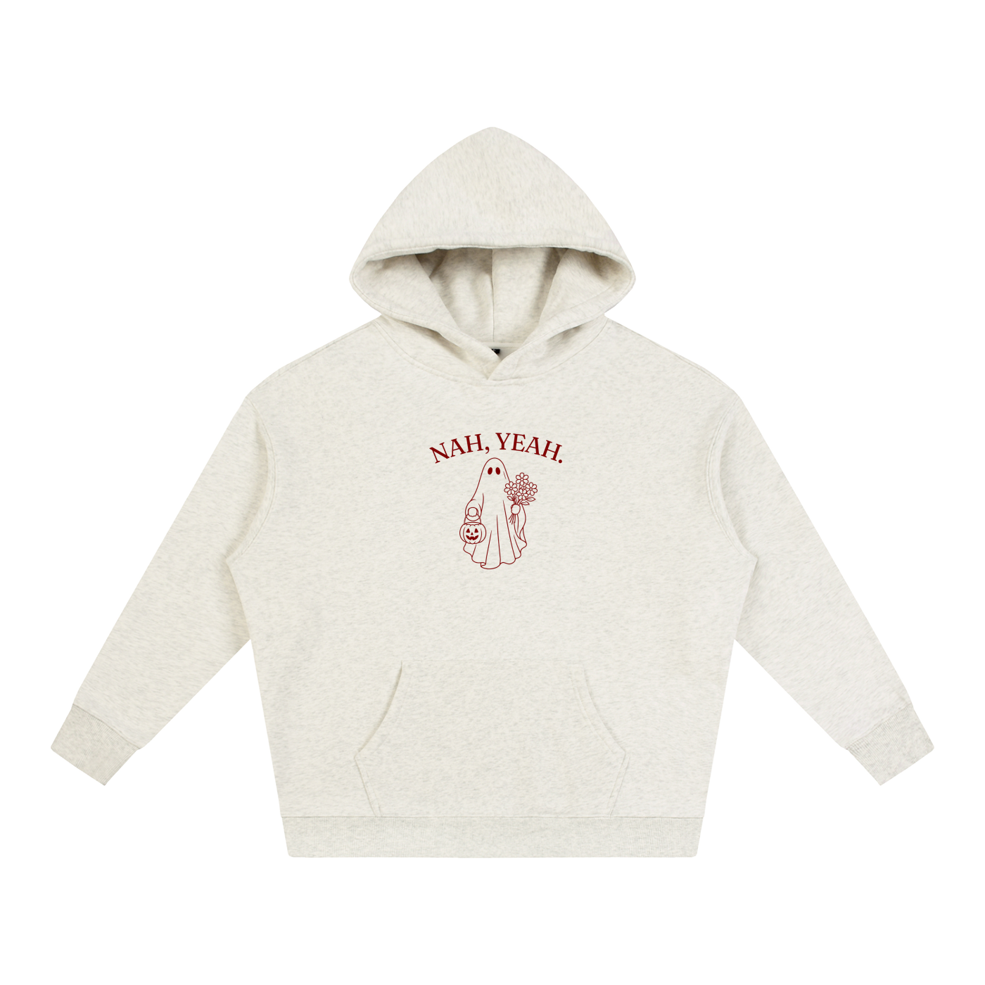 Nah, Yeah Hoodie - Cherry