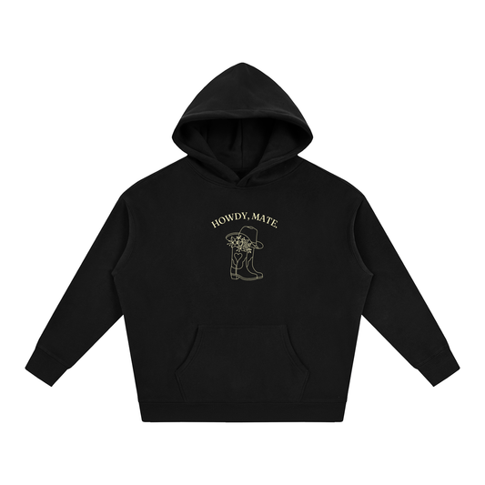 Howdy, Mate Hoodie - Buttercream