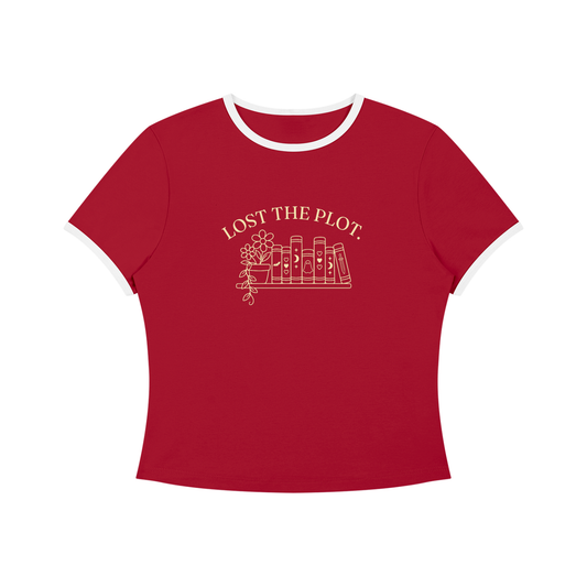 Lost the Plot | Crop Tee | Buttercream