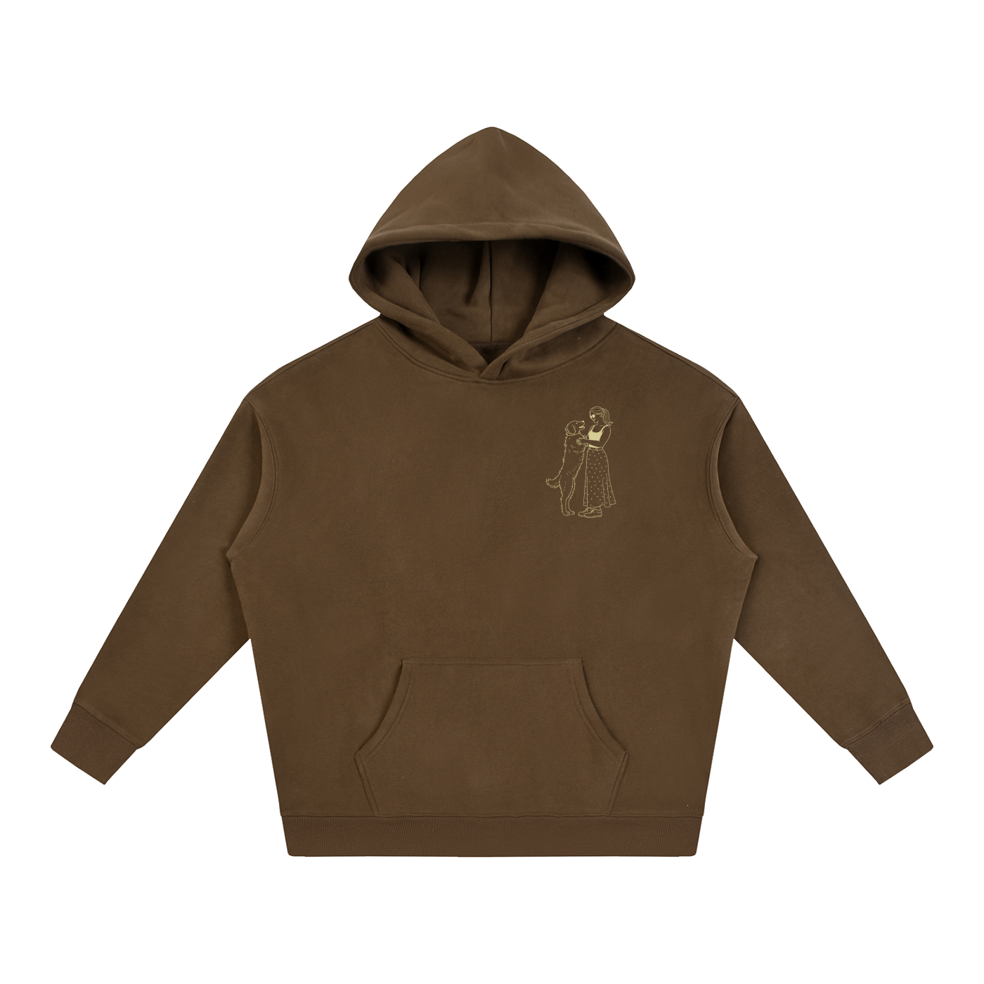 Oversize Fleeced Hoodie