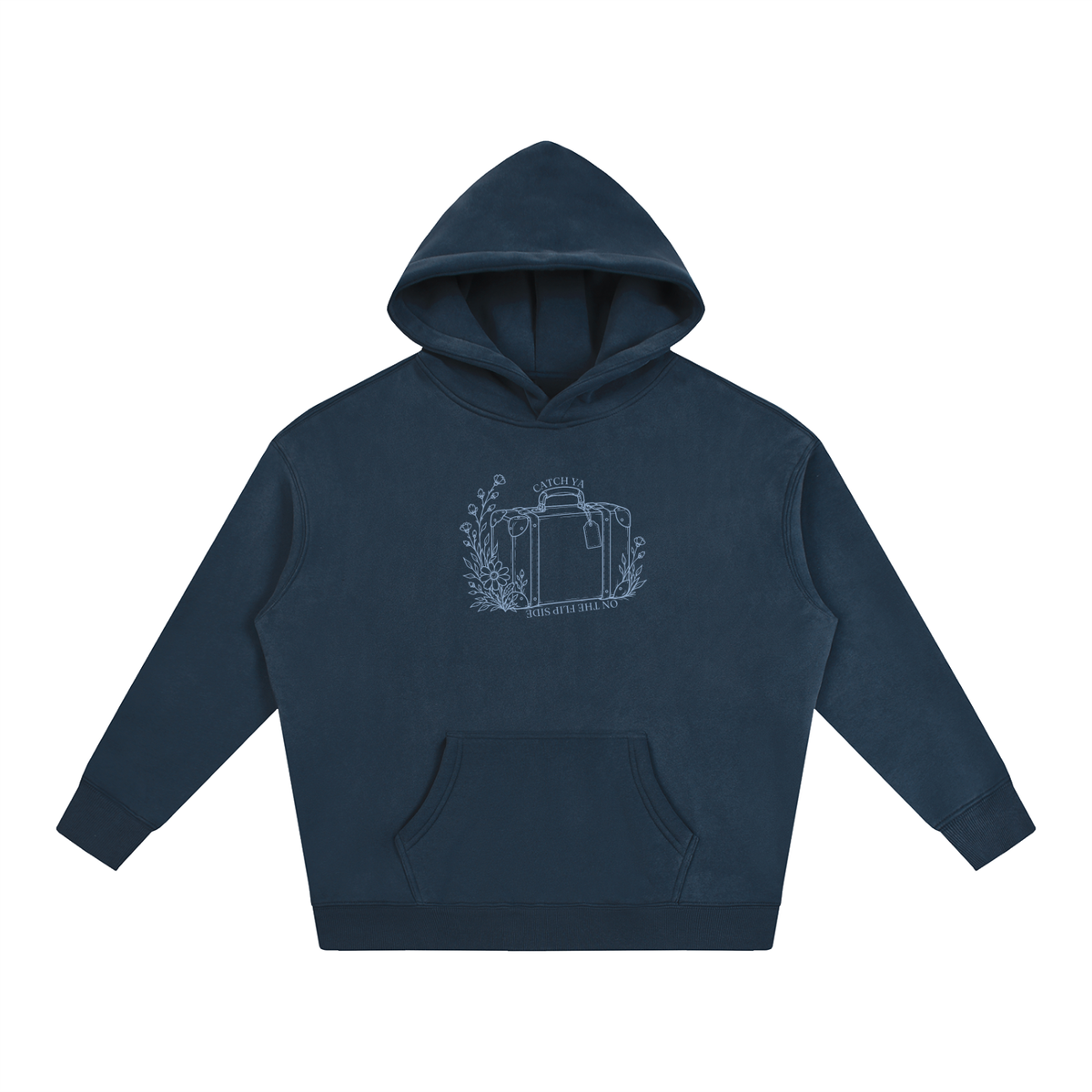 Catch Ya on the Flip Side | Hoodie | Powder Blue