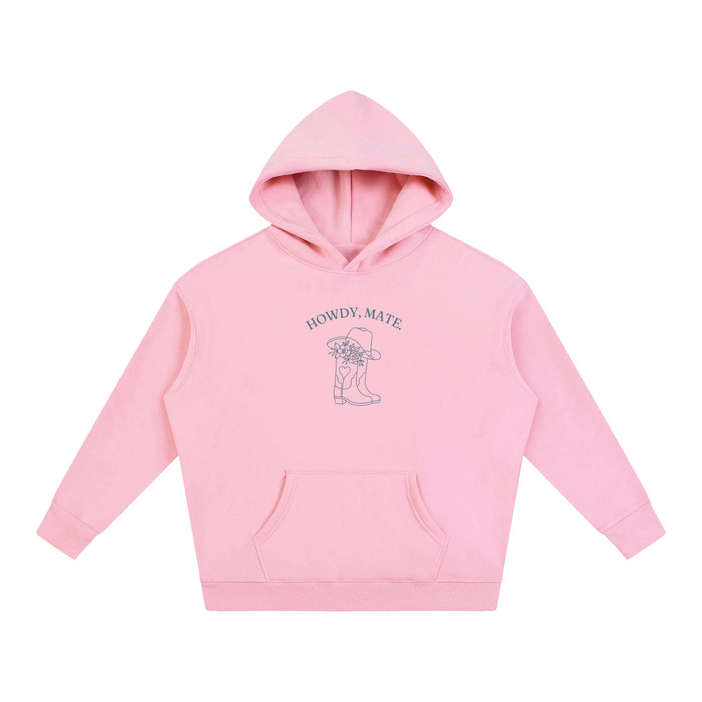 Howdy, Mate Hoodie – Ocean
