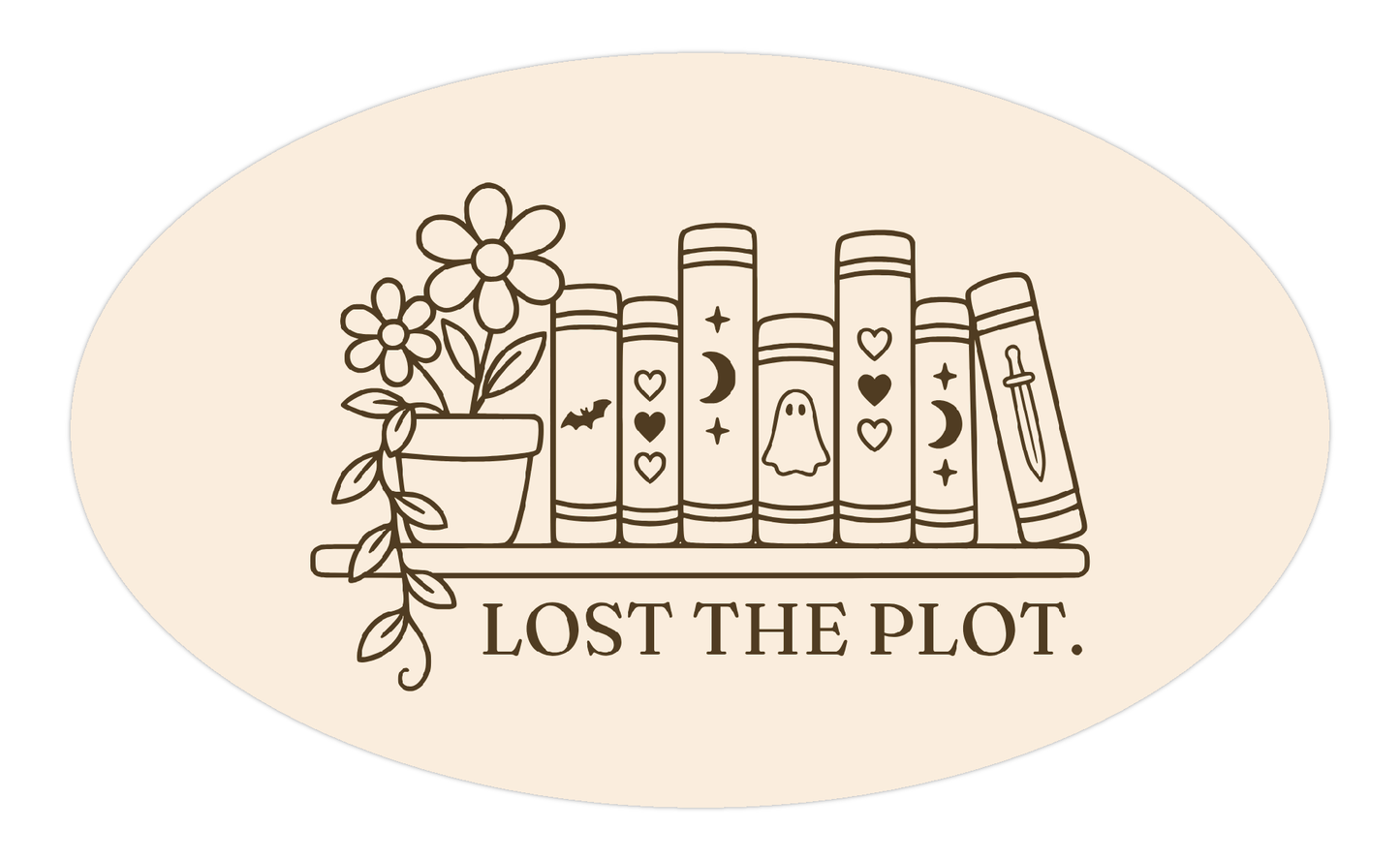Lost the Plot sticker