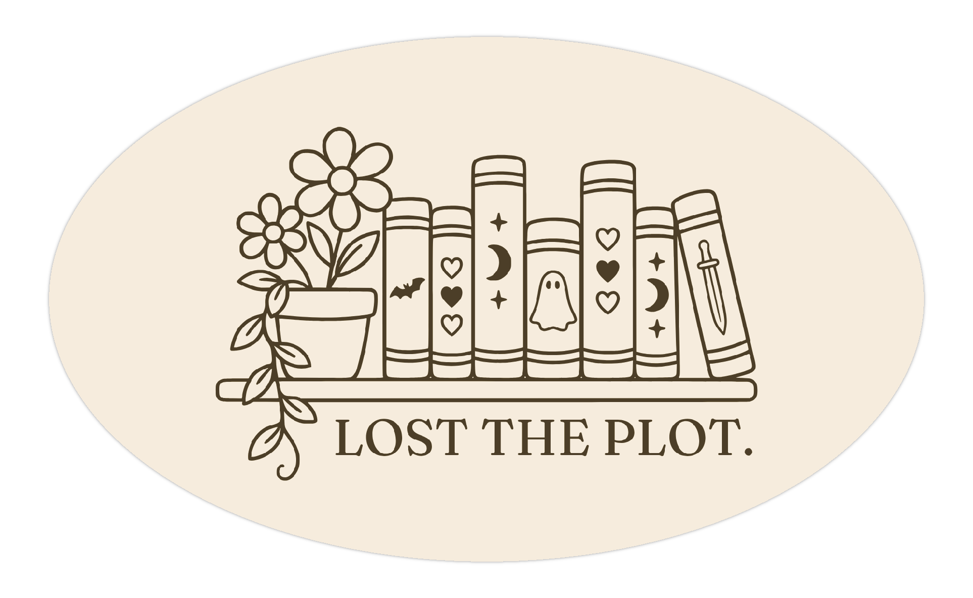 Lost the Plot sticker